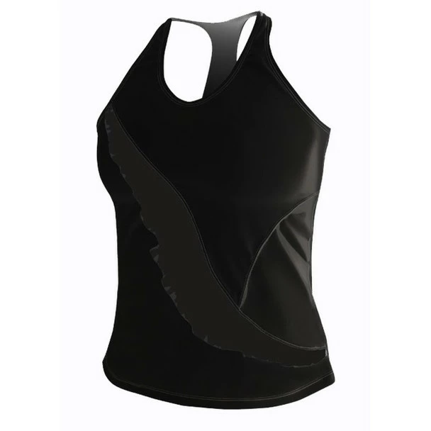 DeSoto Women's Carrera Ruffle Full Tri Top - 2016 1 DeSoto Women's Carrera Ruffle Full Tri Top - 2016