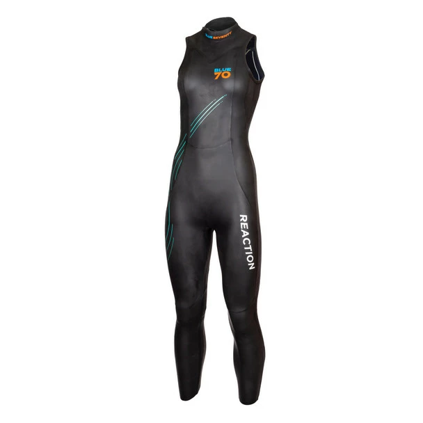 Blue Seventy Women's Reaction Sleeveless Wetsuit - 2023 1 Blue Seventy Women's Reaction Sleeveless Wetsuit - 2023