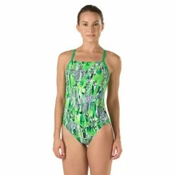Speedo Women's Race Space Cross Back Swimsuit - 2017