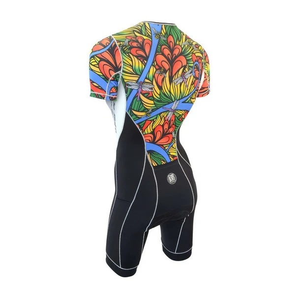 DeSoto Women's Femme Riviera Short Sleeve Trisuit - 2022 2 DeSoto Women's Femme Riviera Short Sleeve Trisuit - 2022 - Image 2
