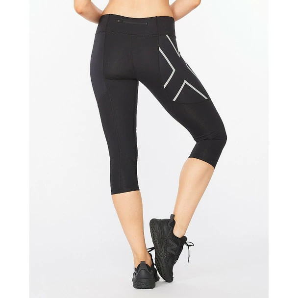 2XU Women's Aero Vent Mid-Rise 3/4 Compression Tight - 2022 2 2XU Women's Aero Vent Mid-Rise 3/4 Compression Tight - 2022 - Image 2