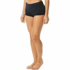 TYR Women's Solid Della Boyshort Swim Bottom - 2023