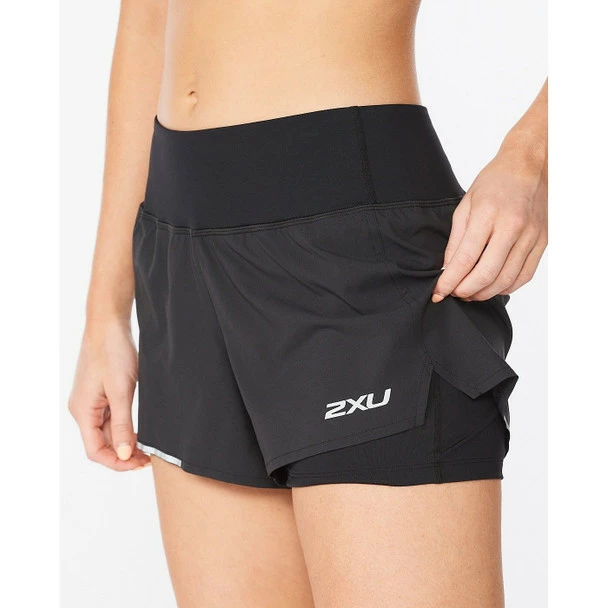 2XU Women's Aero 2-in-1 3 Inch Run Shorts - 2022 3 2XU Women's Aero 2-in-1 3 Inch Run Shorts - 2022 - Image 3
