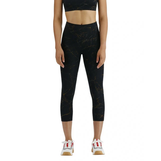TYR Women's Goldstone High-Rise 3/4 Leggings - 2023 1 TYR Women's Goldstone High-Rise 3/4 Leggings - 2023