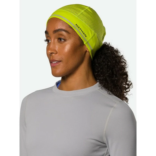 Nathan HyperNight Reflective Ponytail Beanie - 2023 1 Nathan HyperNight Reflective Ponytail Beanie - 2023
