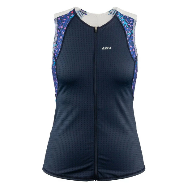 Louis Garneau Women's Relaxed Fit Vent Sleeveless Tri Top - 2022 3 Louis Garneau Women's Relaxed Fit Vent Sleeveless Tri Top - 2022 - Image 3