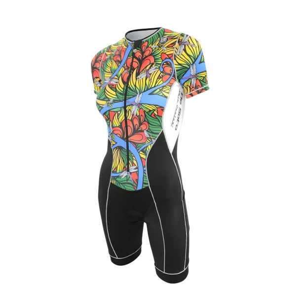 DeSoto Women's Femme Riviera Short Sleeve Trisuit - 2022 1 DeSoto Women's Femme Riviera Short Sleeve Trisuit - 2022